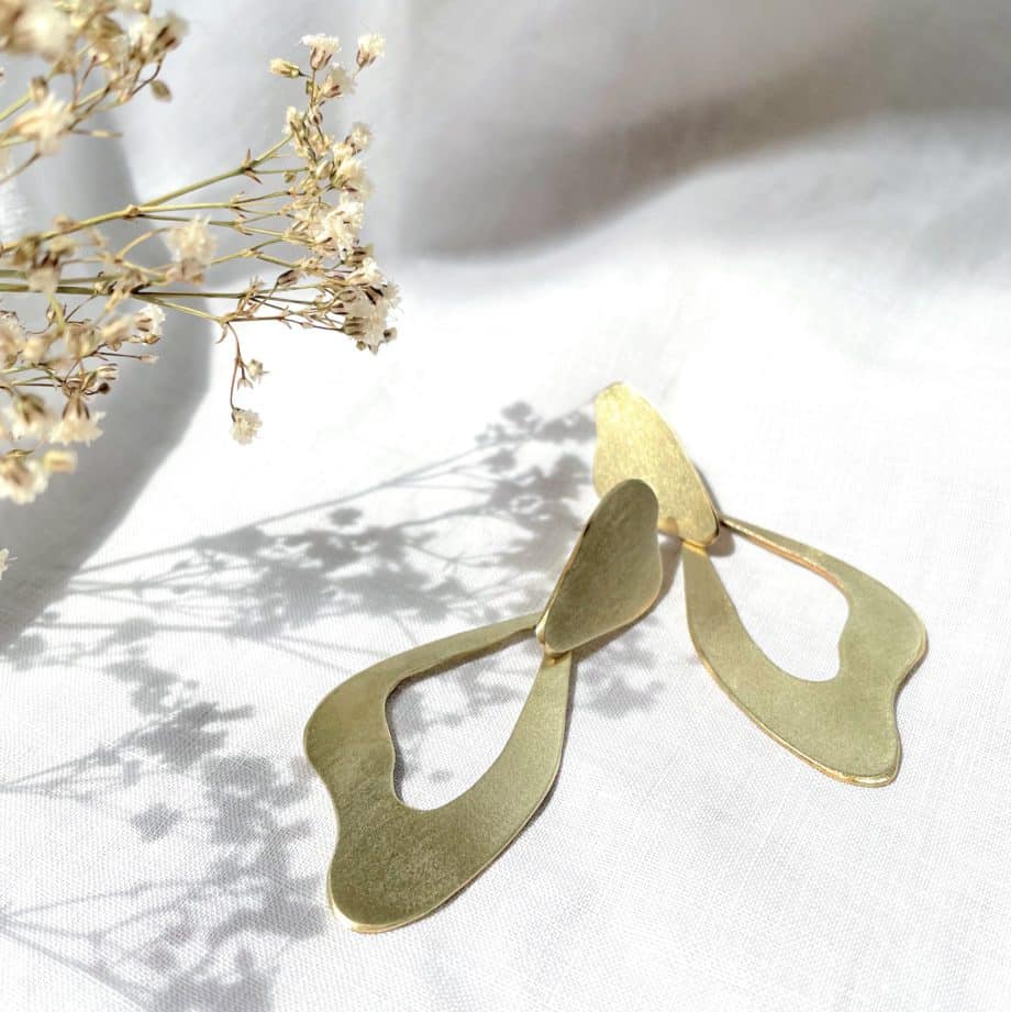 Brass Harp Studs