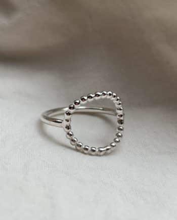 Beaded Circular Ring