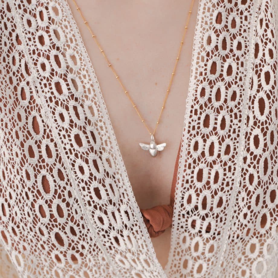 Little Humble Bee Necklace