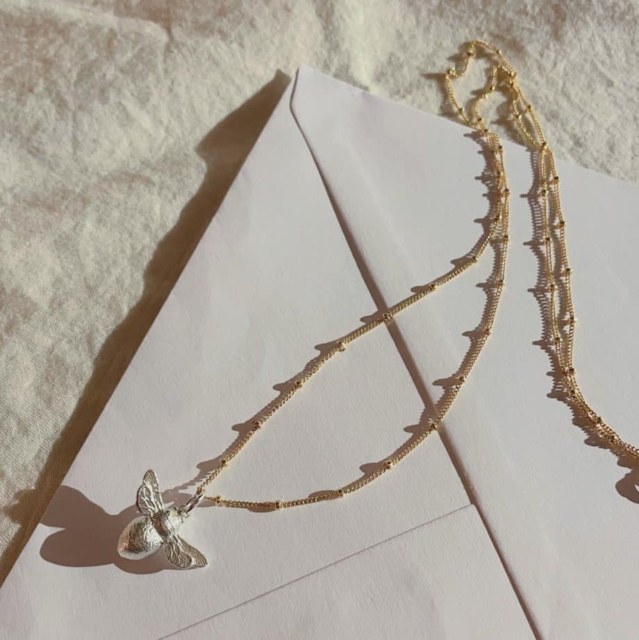 Little Humble Bee Necklace