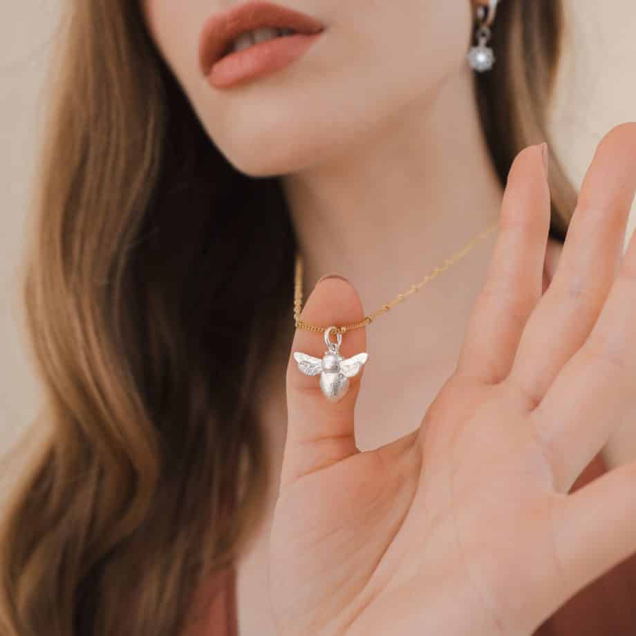 Little Humble Bee Necklace