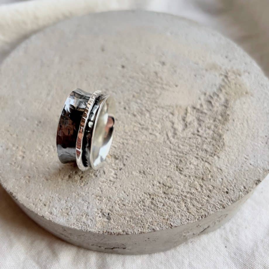 Black Spinner Ring