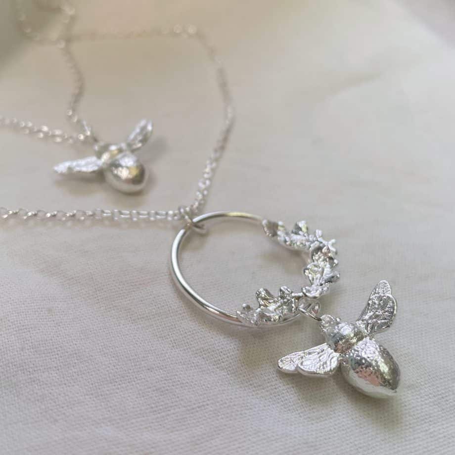 Garland Bee Necklace