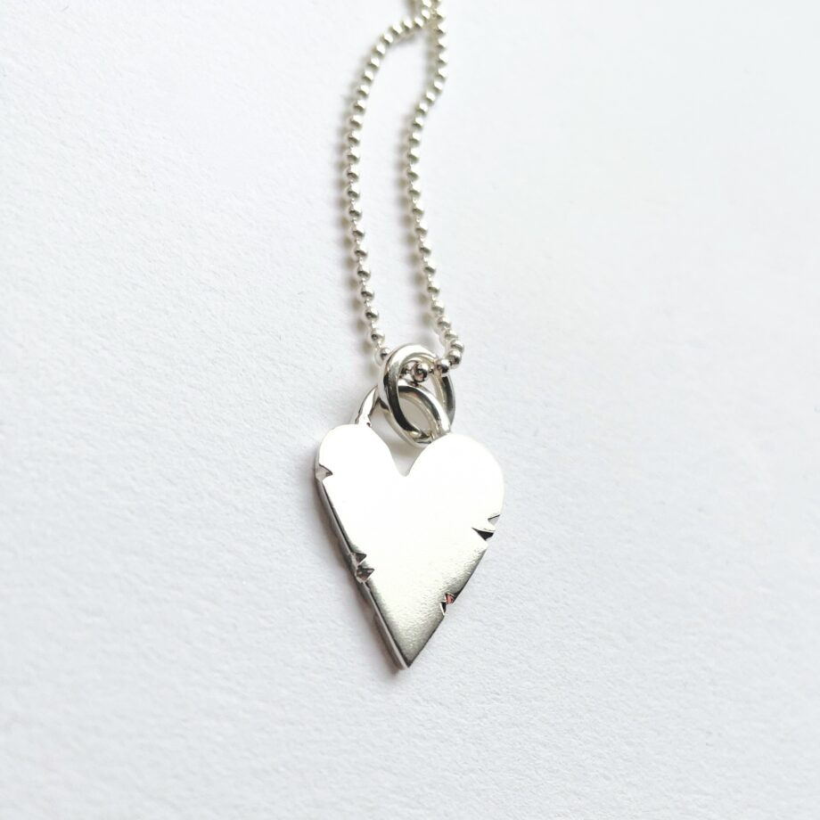 Glass Heart Necklace