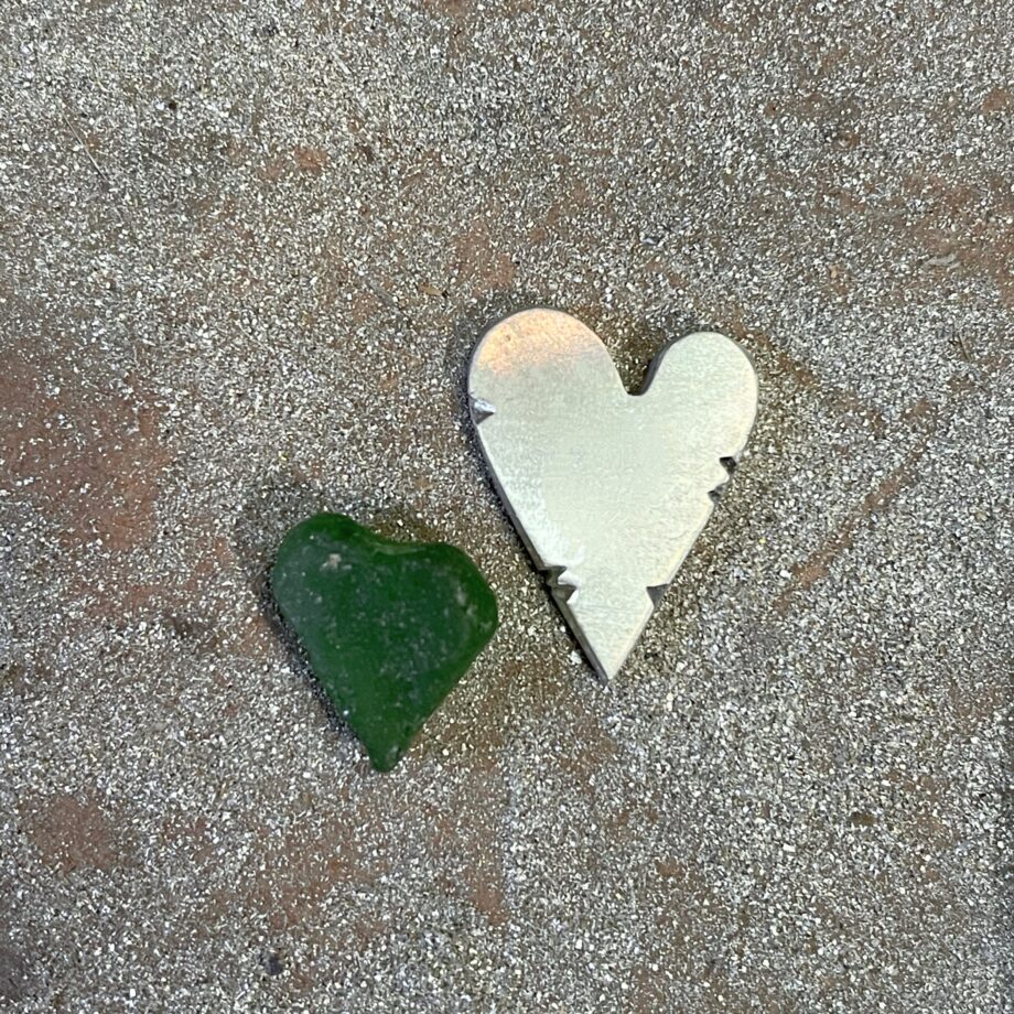 Glass Heart Necklace