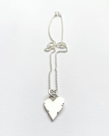 Glass Heart Necklace