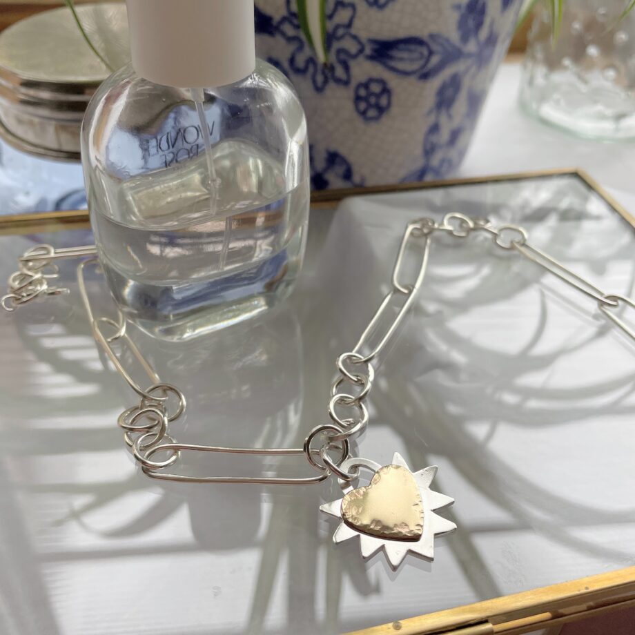 Goldies Heart Necklace