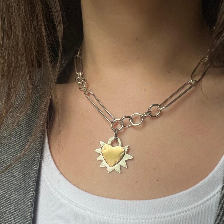 Goldies Heart Necklace