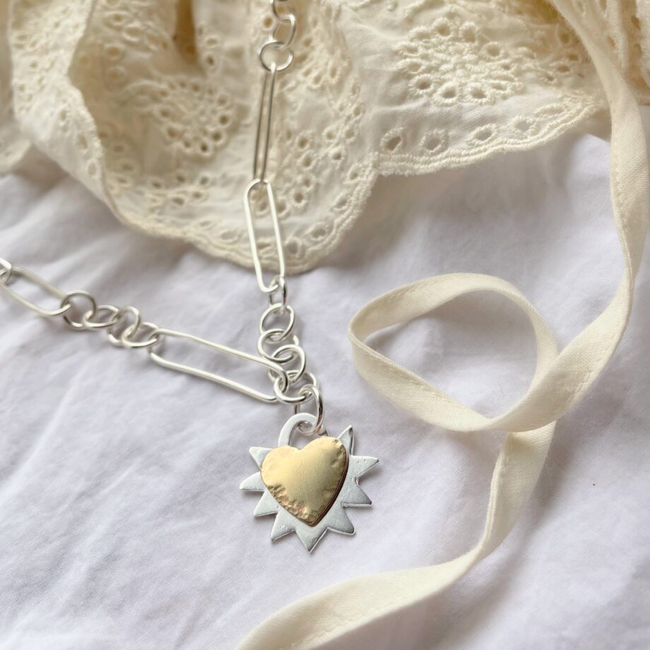 Goldies Heart Necklace