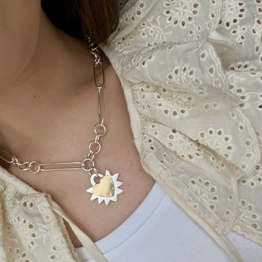 Goldies Heart Necklace