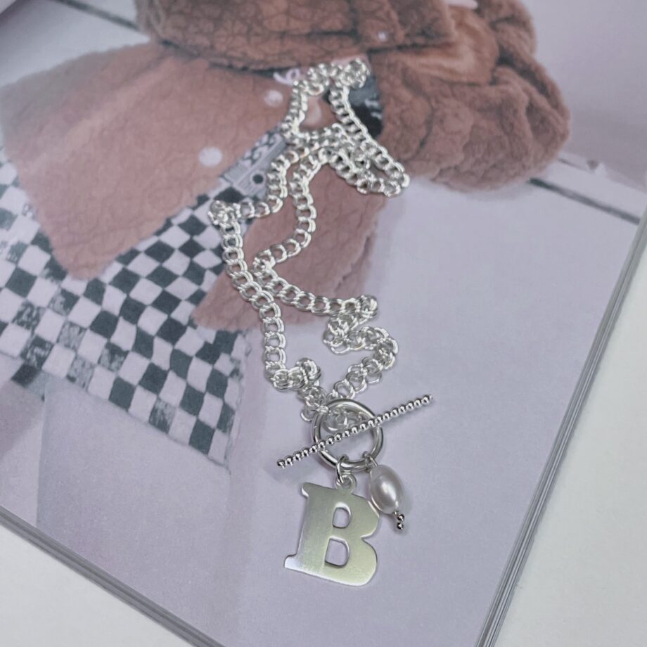 Initial Pearl Necklace