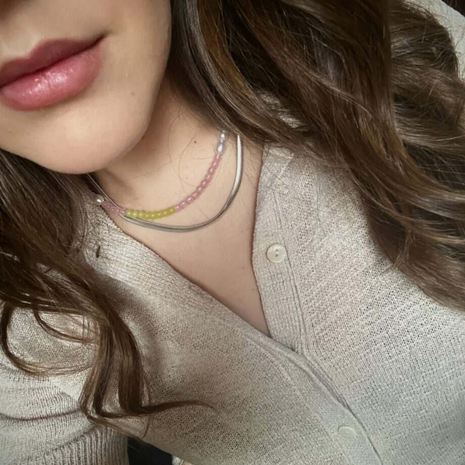 Joni - Beaded Gemstone Choker