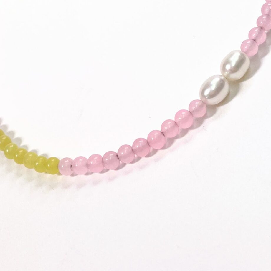 Joni - Beaded Gemstone Choker