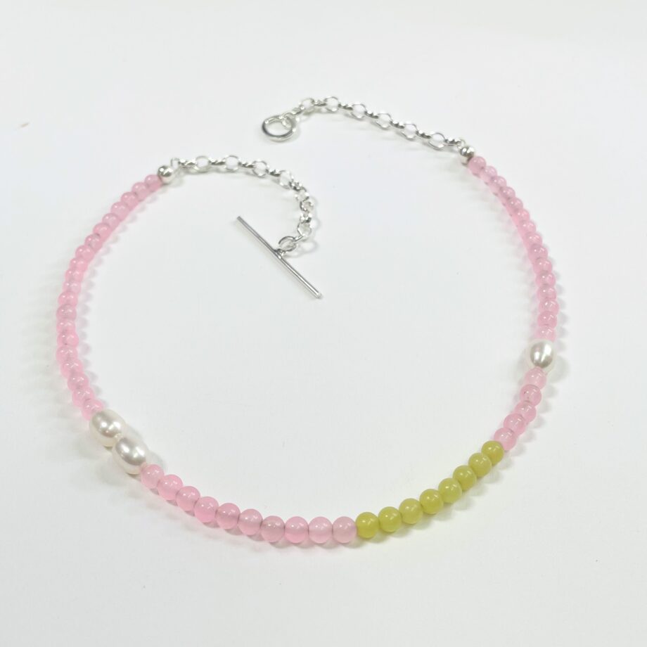 Joni - Beaded Gemstone Choker