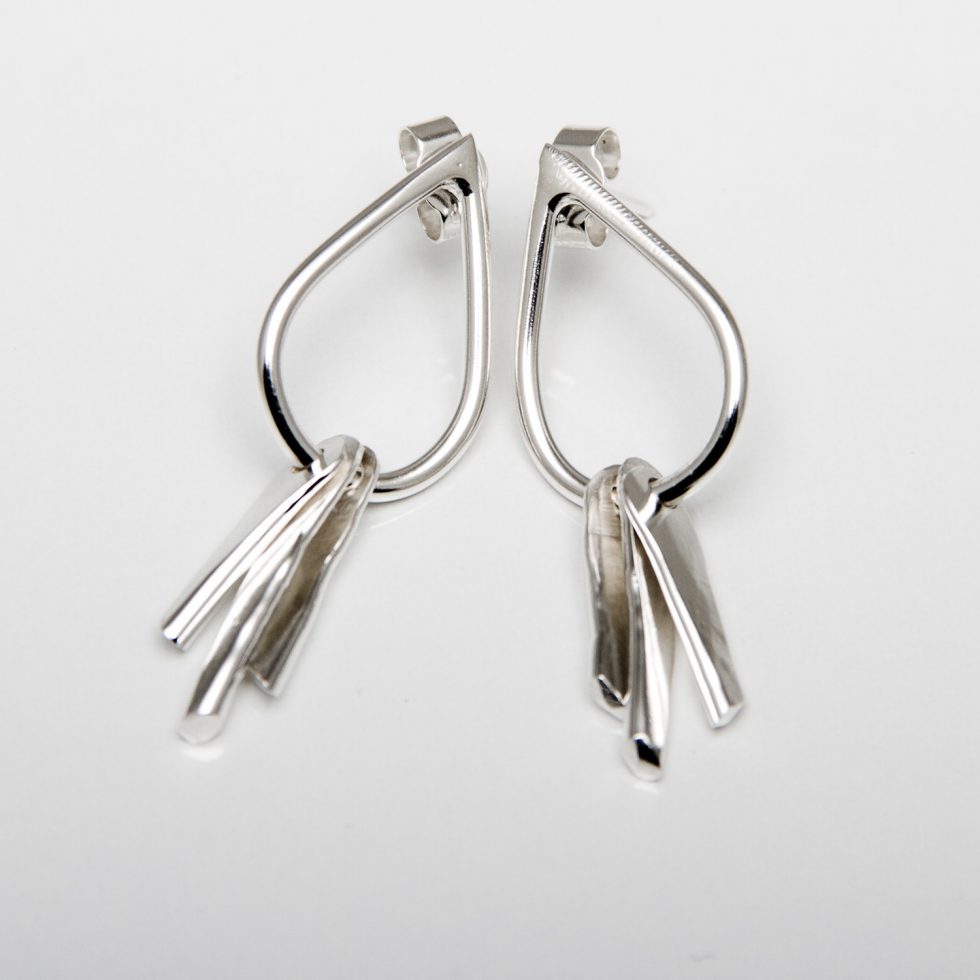 Tear Stud Earrings