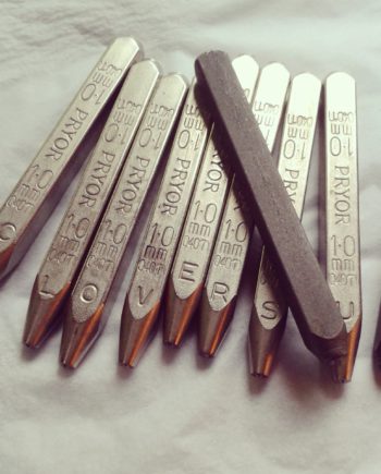 Letter stamping