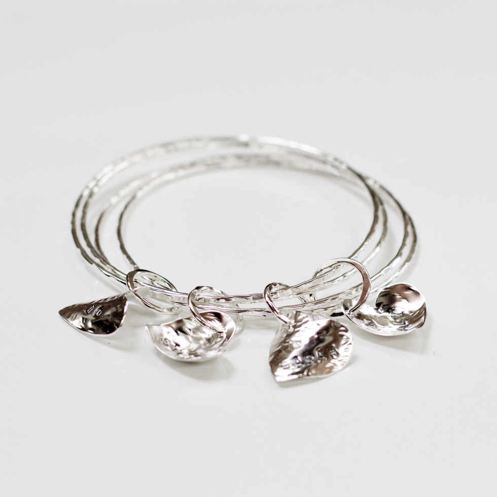 Charms Of The Heart Bangle