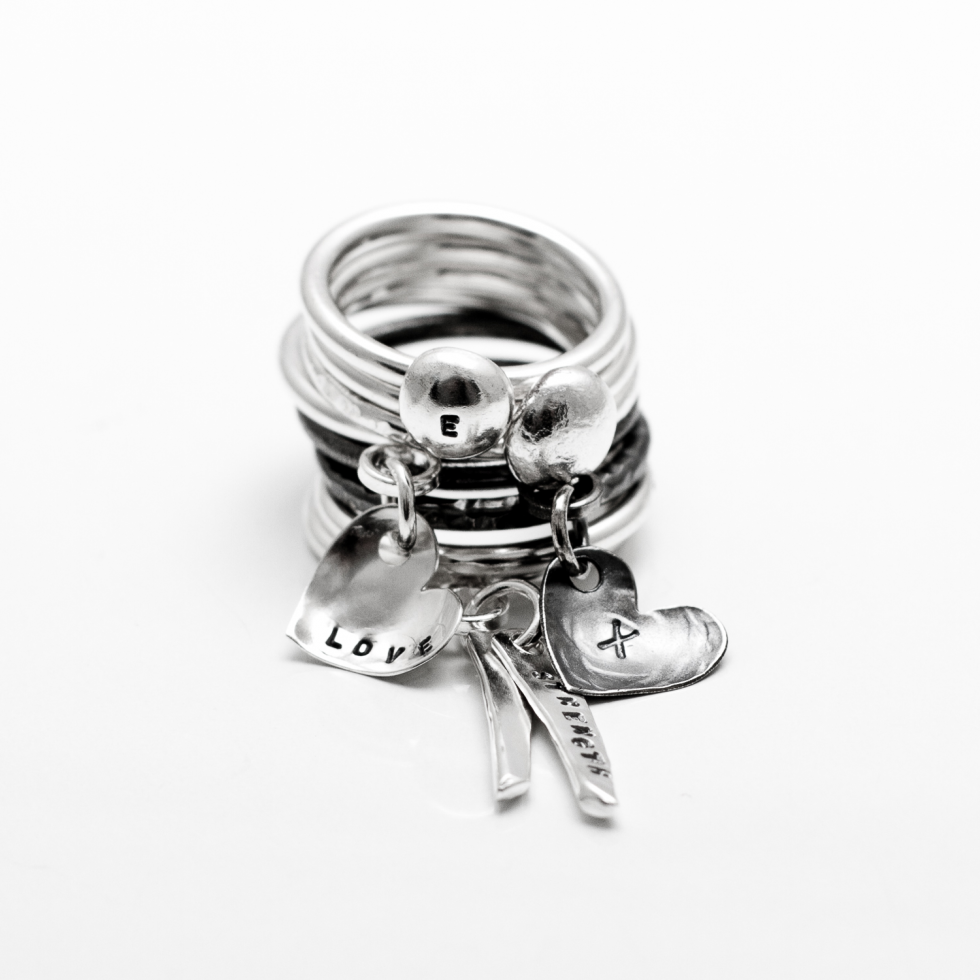 Cloversoul Stack rings