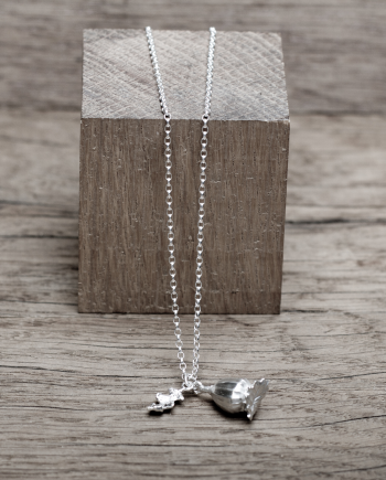 Scatter Seeds with Leaf Necklace