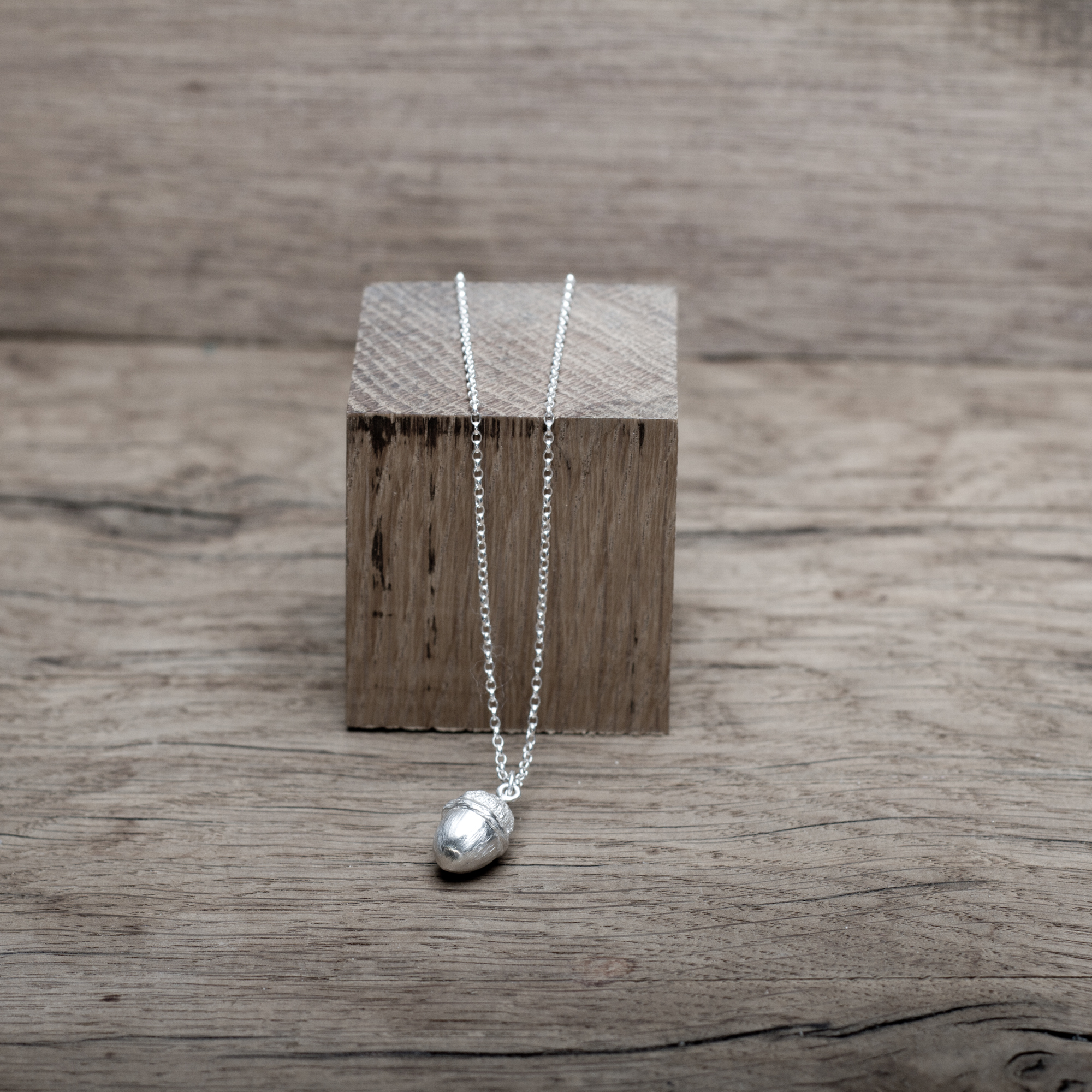 The Young English Acorn Necklace