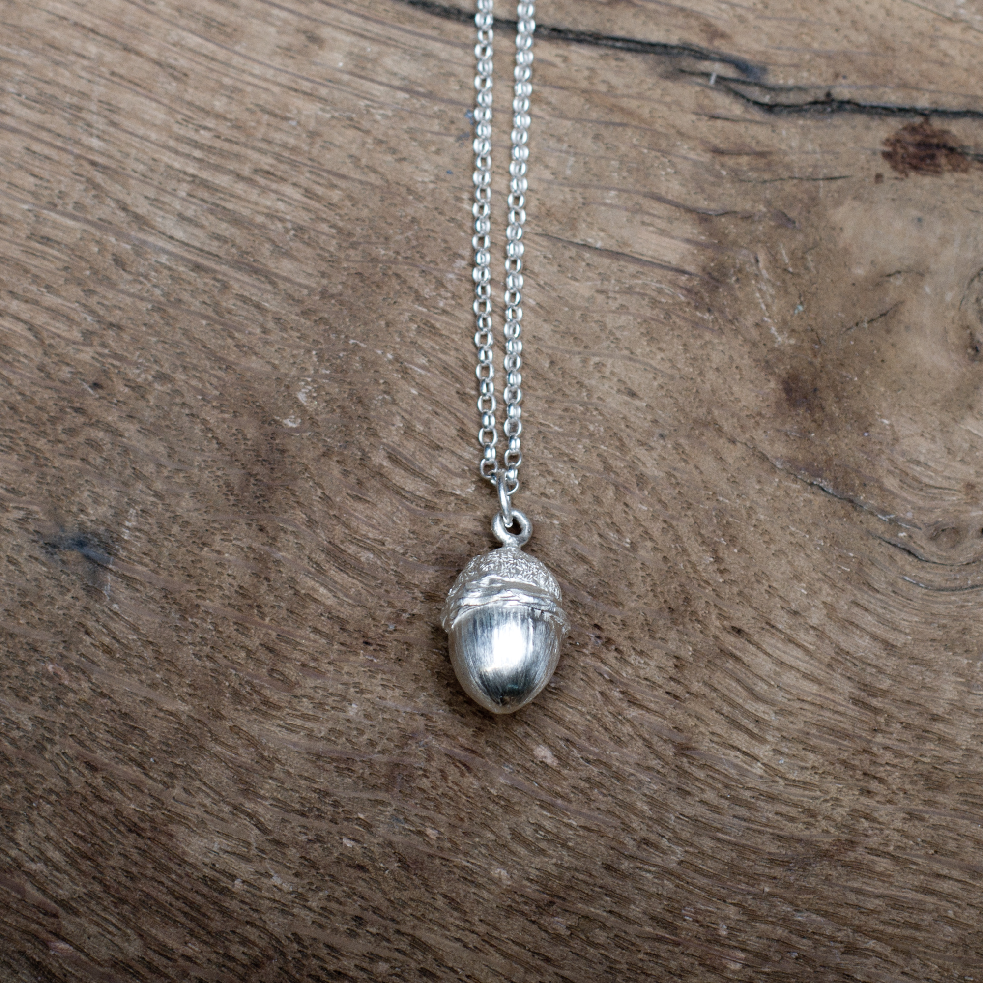 The Young English Acorn Necklace