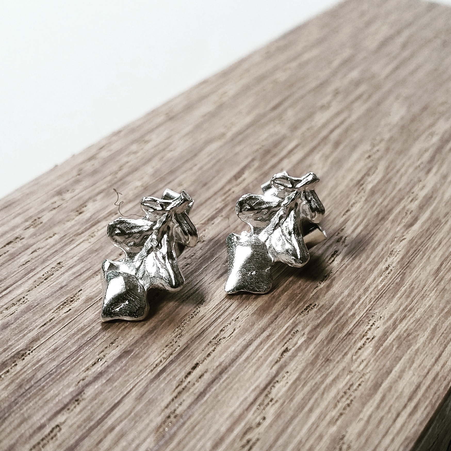 Oak Leaf Studs