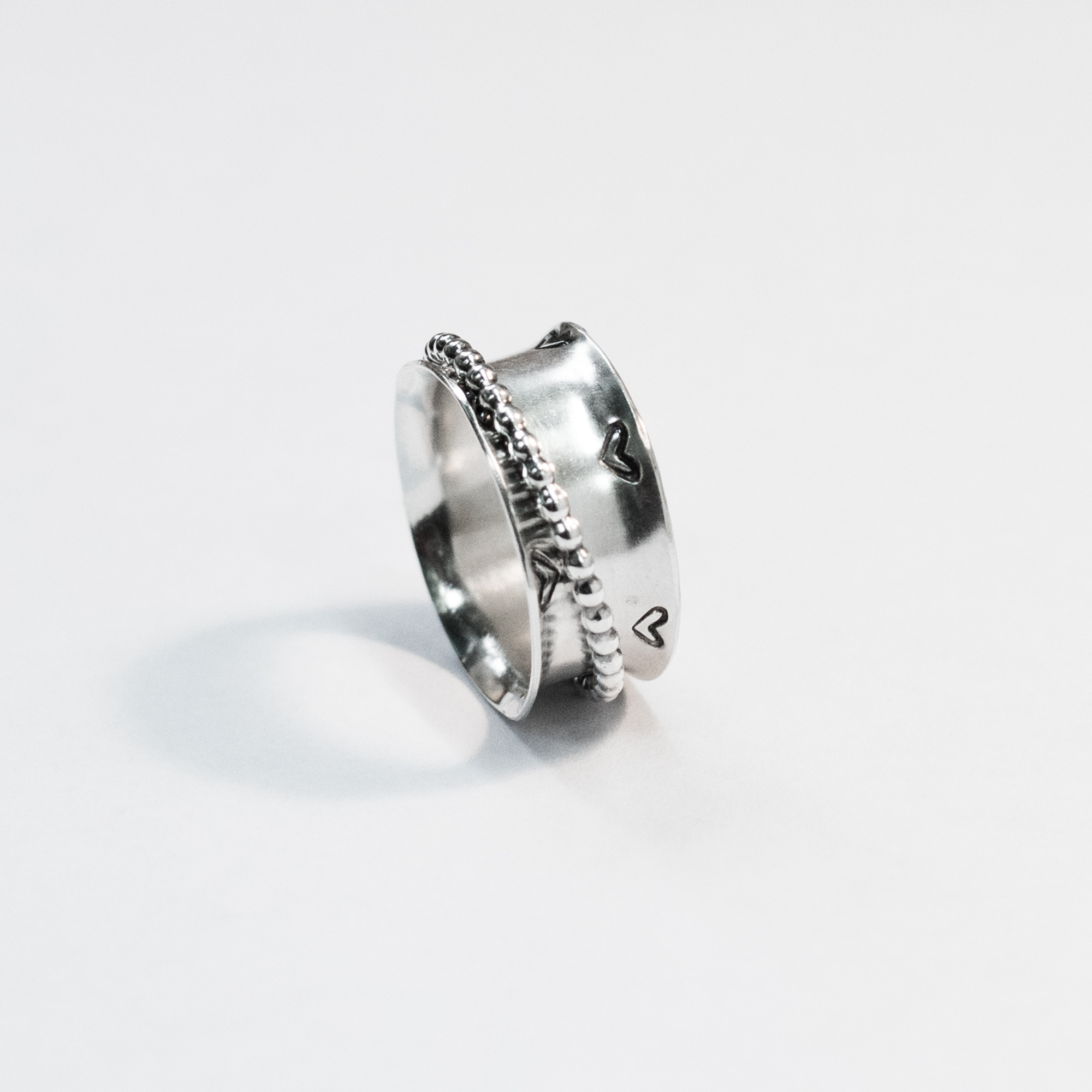 Spinner with Hearts & Ring