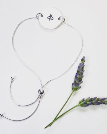 Bee Disc Bracelet