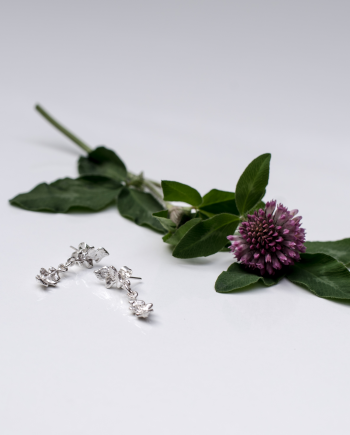 Oak Leaf Drop Studs