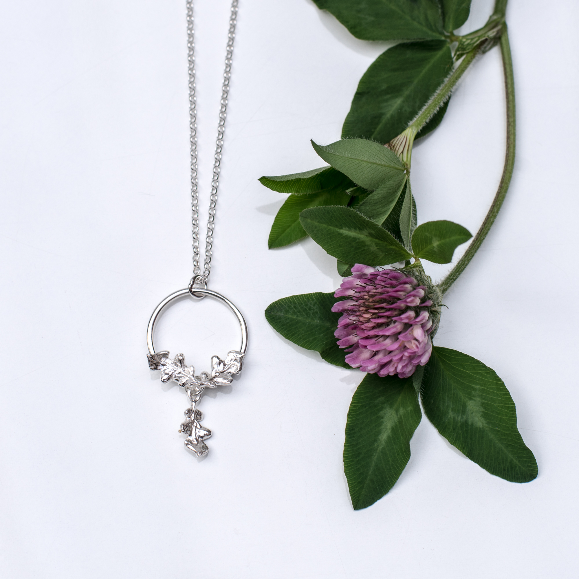 Galand Oak Leaf Necklace