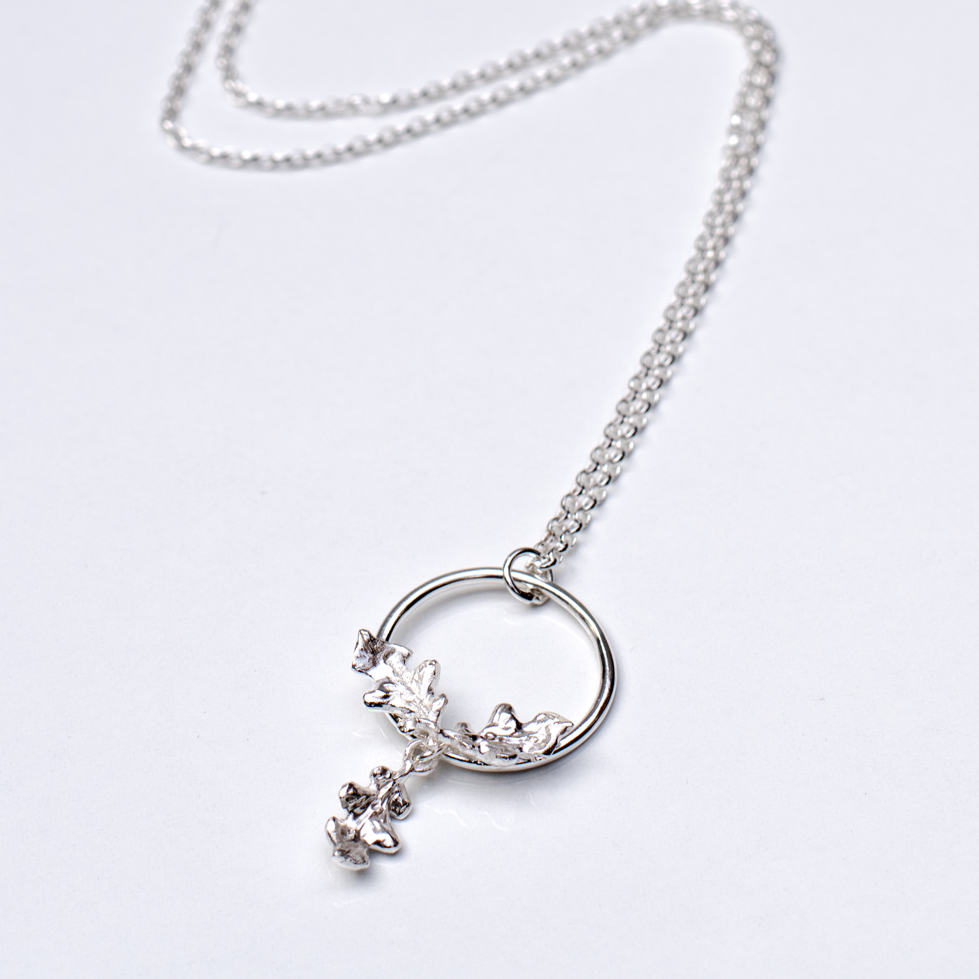 Galand Oak Leaf Necklace