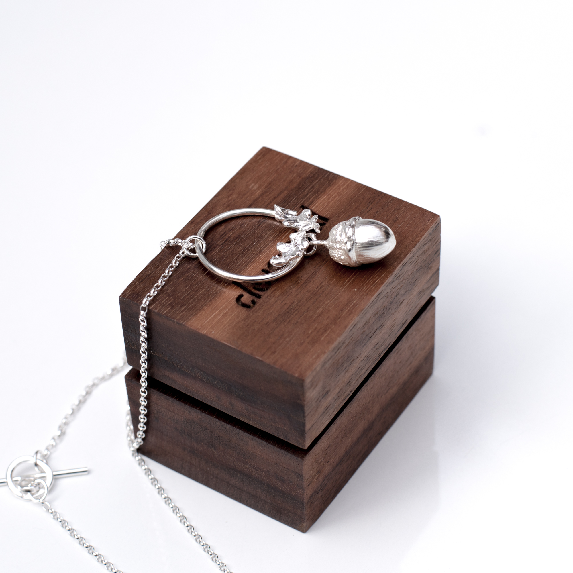 Garland Acorn Necklace