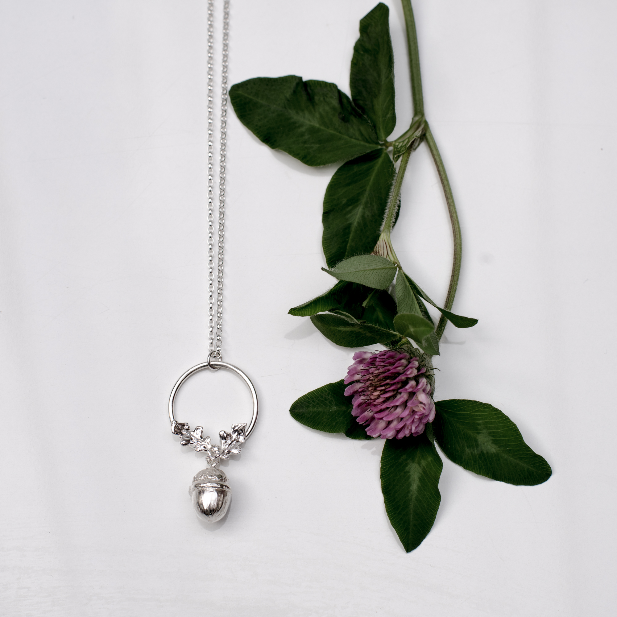 Garland Acorn Necklace