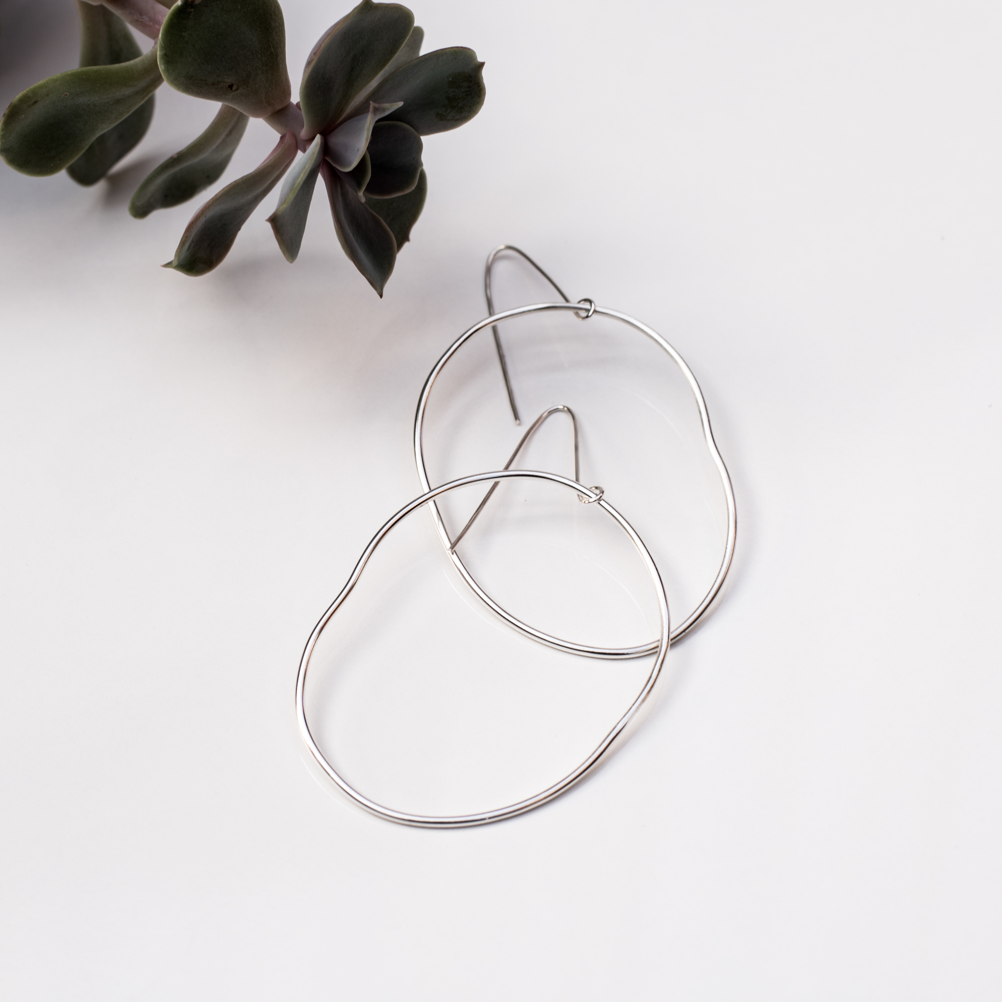 Circum Large Hoop Earrings