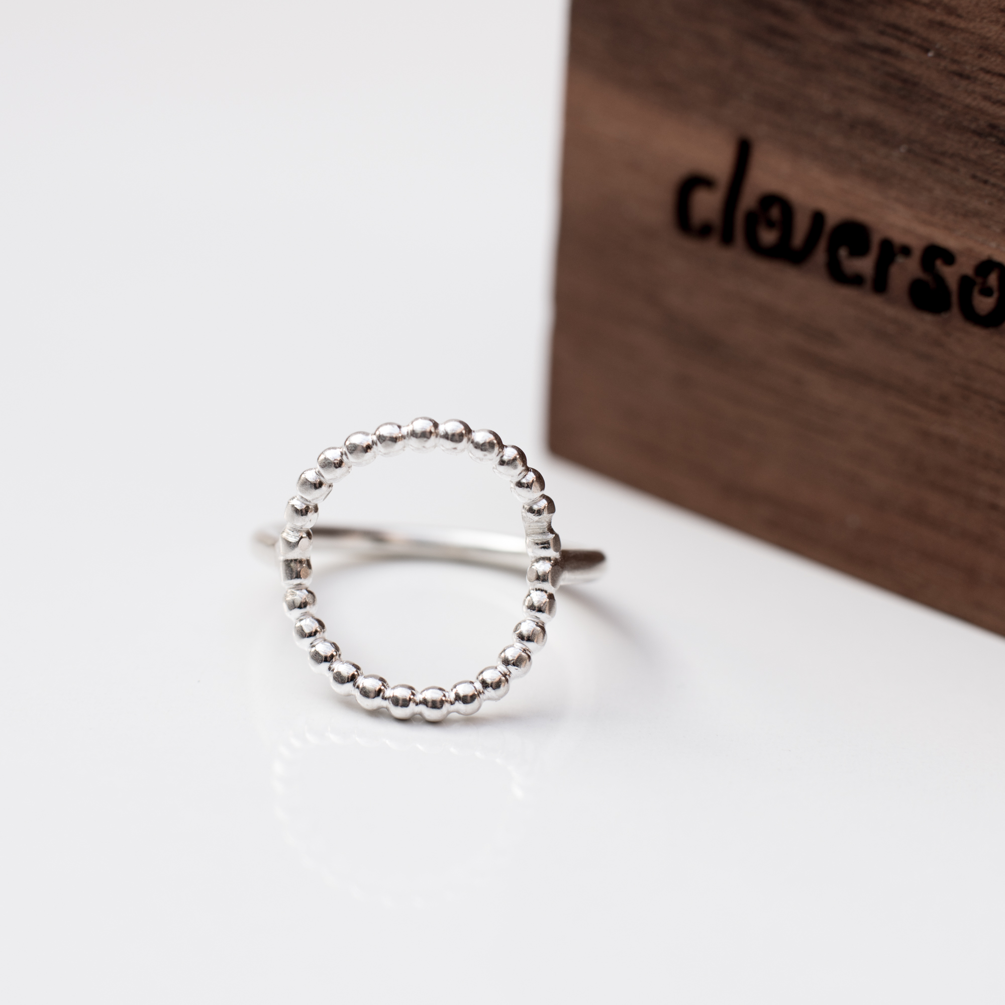 Beaded Circular Ring