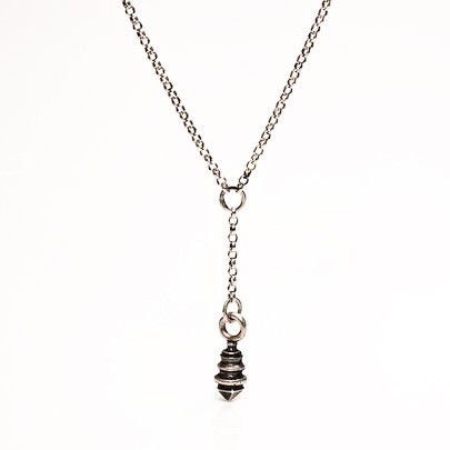 1840 Antiqued Mid Necklace