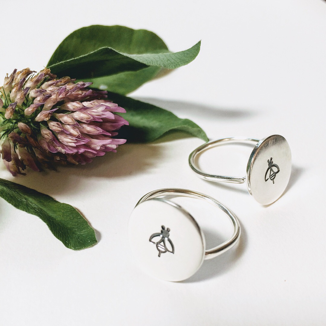 Bee Signet Ring