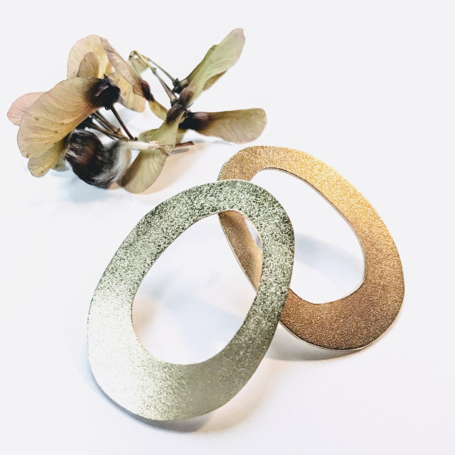 Brass Ovus Studs