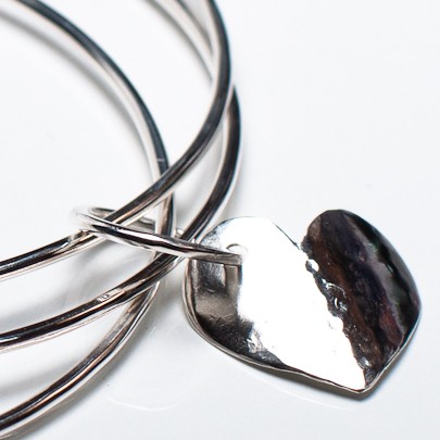 Solo Heart Forever Bangle