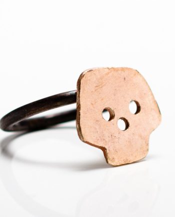 Gold Skull Ring