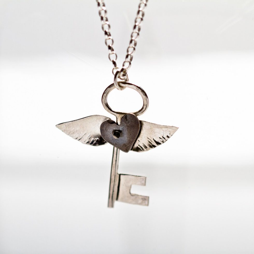 Keepers Liberty Black Heart Necklace