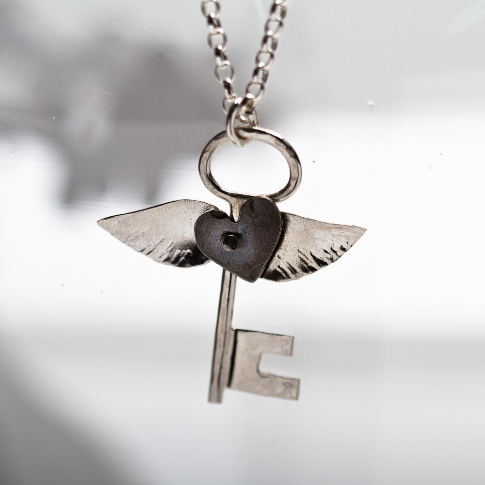 Keepers Liberty Black Heart Necklace