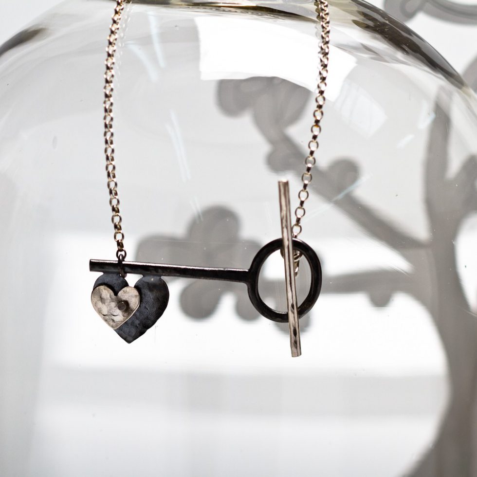 Keepers Black Key Necklace