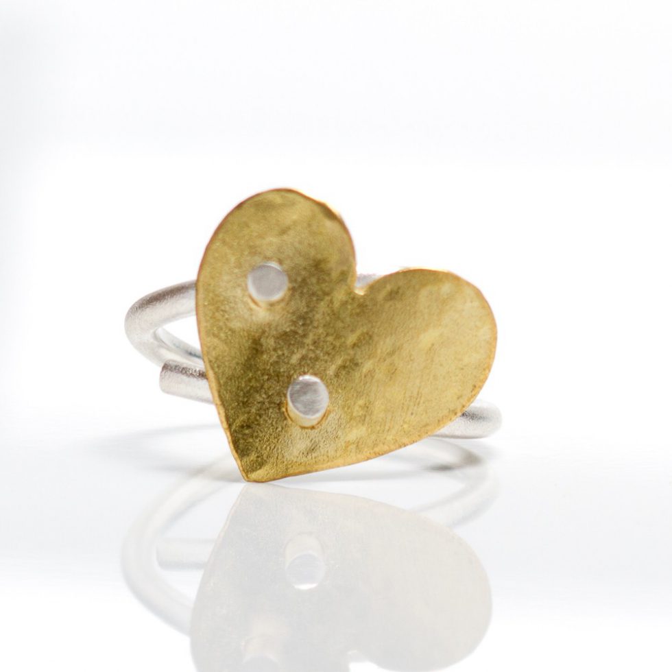 Keepers Gold Heart Ring