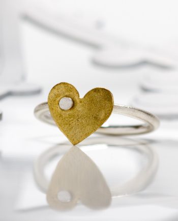 Keepers Small Gold Heart Ring