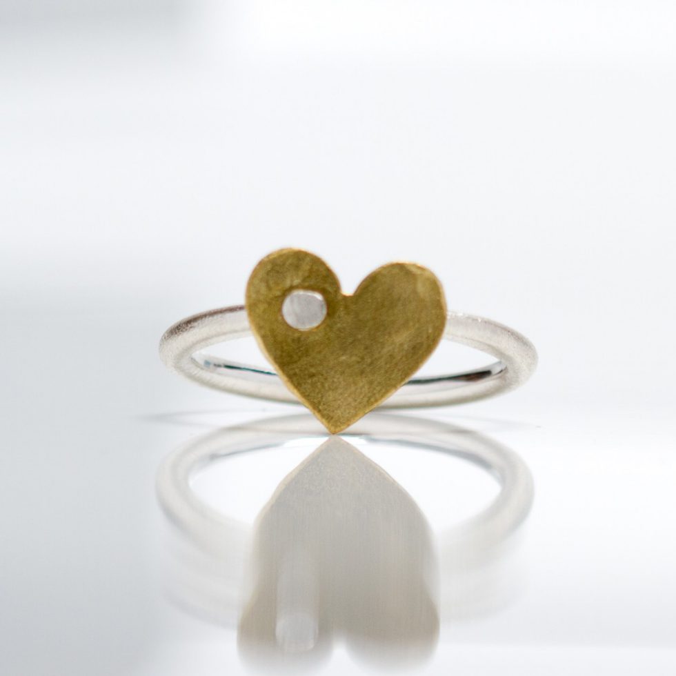 Keepers Small Gold Heart Ring