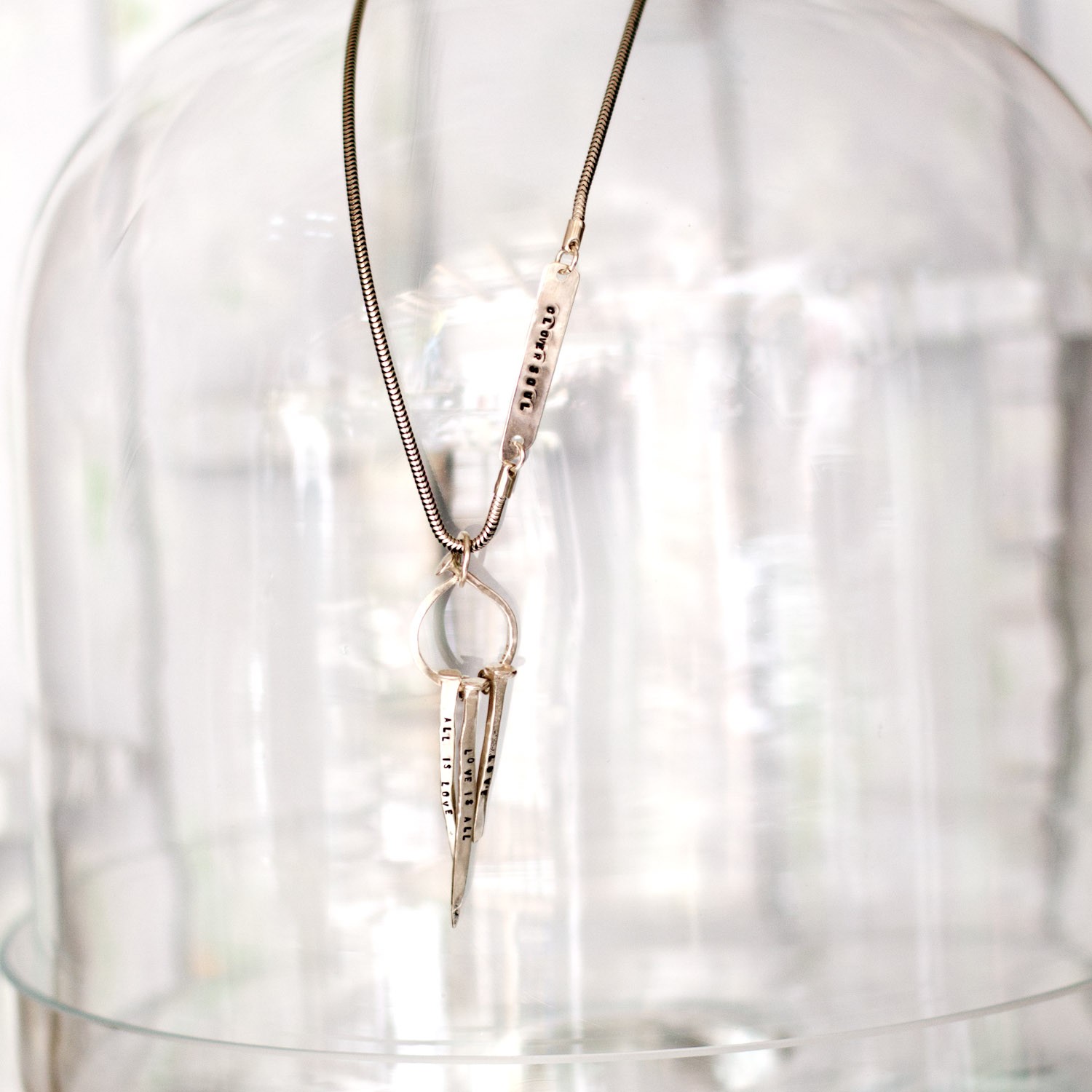 Love Nail and I Necklace