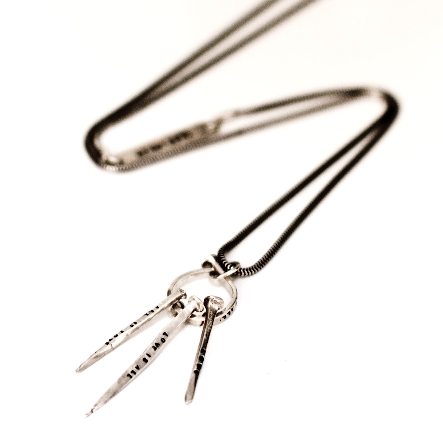 Love Nail and I Necklace