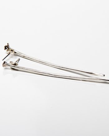Three Inch Nail Earrings