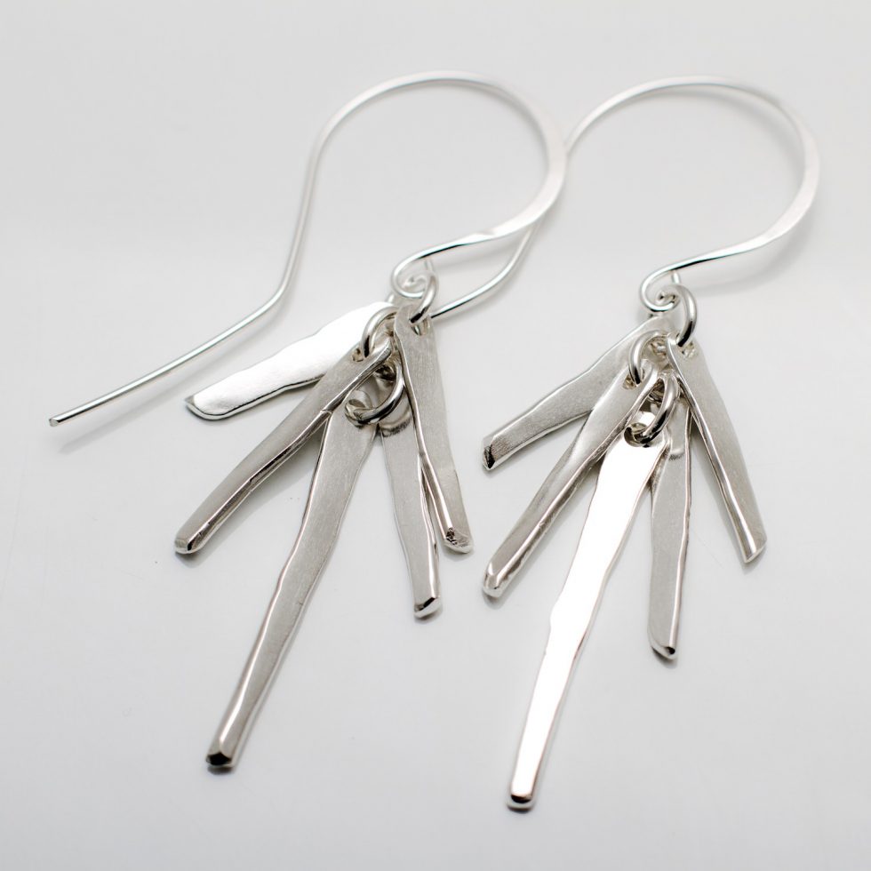 Teardrops On The Fire earrings